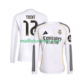 Maillot de Foot Real Madrid Trent Alexander-Arnold 12 Domicile 2025-26 Manches Longues